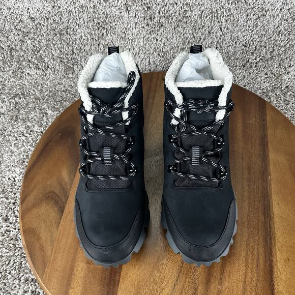 Bogs Women's Arcata Size 7 Urban Leather Mid Winter Boots Round Toe 72842-001 - Picture 4 of 12